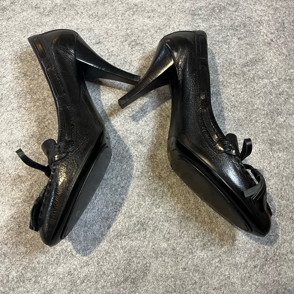 Hugo Boss Pumps with a bow and tassel detail. Black, size 37 (7) - Picture 2 of 6